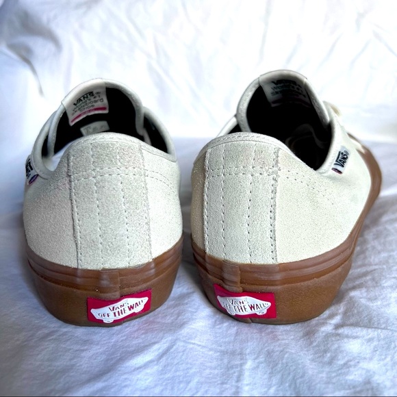 VANS Anthony Van Engelen Pro Skateboard Shoes (Size US Men's 9) White Suede - Picture 4 of 9